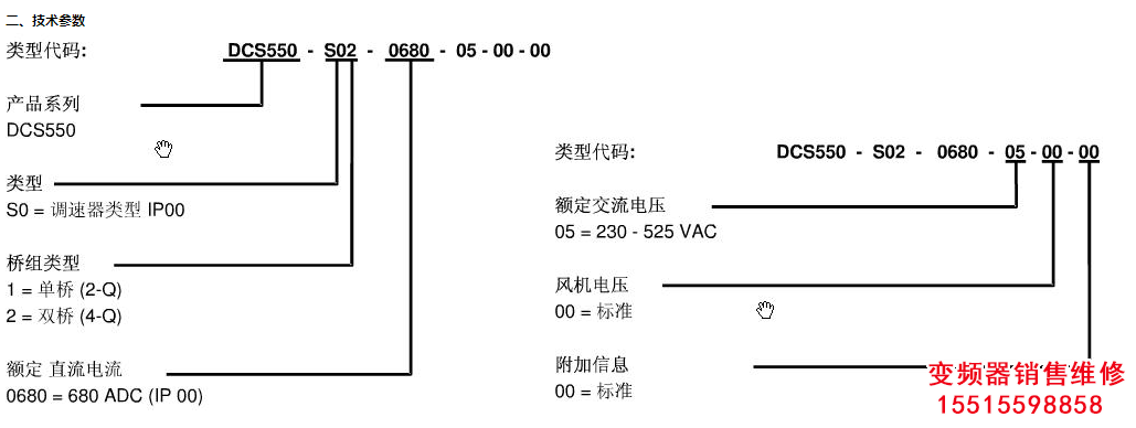 DCS550直流調(diào)速器 DCS550直流調(diào)速器